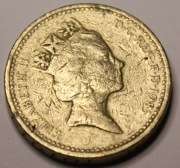 One pound 1985 Wielka Brytania 
