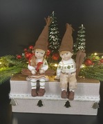 Stroik z narciarzami 