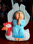 Anioł rzeźba ludowa Roman Miklaszewski 