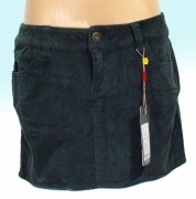 Sztruksowa krótka spódniczka