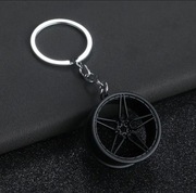 Brelok Felga – Czarna Sportowa Felga Aluminiowa