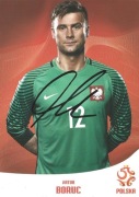 Artur BORUC autograf! Oficjalna karta PZPN POLSKA 