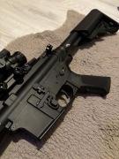 REPLIKA KNIGHT'S ARMAMENT WE13 13" M4/AR-15, 30 RPS, ETU - BLACK [WELL PRO]