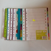 Przekładki papierowe do segregatora marki Kayet