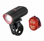 Zestaw lampek rowerowych SIGMA Buster 300 + Nugget II LED USB