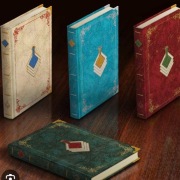 Zestaw 4 pięknych notesów