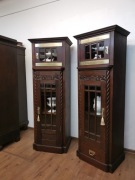 Dębowy słupek biblioteczka 593/2024