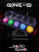 KOŚCI GONGGI Dociążone SQUID GAME kostki koreańskiej gry GONGI pudełko