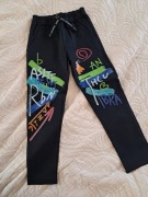 Spodnie dla dziewczynki dziewczęce wiosna