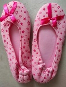 YO! NOWE baleriny,baletki,kapcie z antypoślizgowa podeszwa,r. 34/35