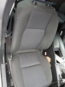 Fotele Kanapa Komplet Mercedes Benz C Klasa W204 Przedlift Czarny Welur