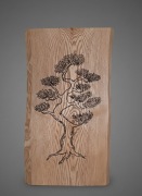 Drzewo Bonsai w jesionie | Żywica 70x45 | Loft Art