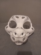 Maska baza furry fursuit druk 3D