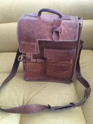 Torba skórzana  studencka 