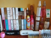 Zestaw używanych perfumetek i dezodorantów - 48 sztuk