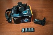 Aparat Body Bezlusterkowiec Sony A7 II + 4 baterie + grip
