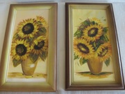 Obrazy olejne słoneczniki