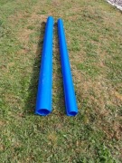 Rura osłonowa dwudzielna fi 110 fi 160 niebieska