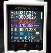 Licznik Energii elektrycznej WiFi Tuya cyfrowy + zabezpieczenia 8IN1