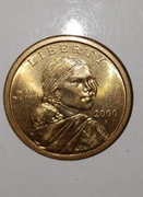 Moneta 1 dollar Liberty oznaczenie P 2000 rok