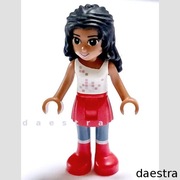 LEGO frnd 92252c00pb008 NOGI 93184 GŁOWA FTGpb010c01 TORS 92258 WŁOSY