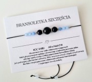 Bransoletka akwamaryn noc kairu 