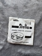 308 szkło szkiełko zbrojone do zegarka vintage srebrny ring Stella