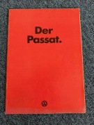 Volkswagen Passat B1 TS – oryginalny prospekt reklamowy, niemiecki, lata 70