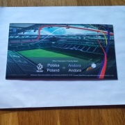 ZAPROSZENIE NA MECZ POLSKA - ANDORA 2012 ROK