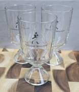 3 grube kieliszki-pucharki Johnnie Walker