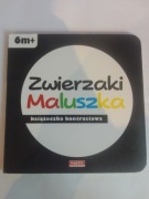 Książeczka kontrastowa zwierzaki maluszka 