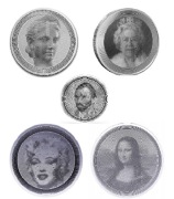 5 x 1oz uncja srebrna moneta ICON Merylin Elżbieta jak Kangur Liść klonowy