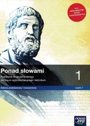 Podręcznik język polski Nowa Era Ponad słowami 1 części 1 i 2 