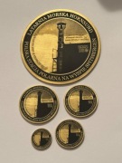 Latarnia morska. Zestaw mosiężny kolekcjonerski. Gyges