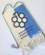 Proporczyk WFS Wojewódzka Federacja Sportu Kraków Herb