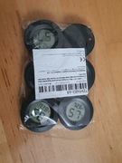Higrometr (wilgotnościomierz) termometr, elektroniczny okrągły 2w1 - 6 szt