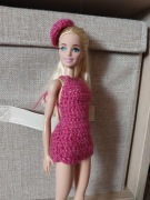 Sukienka dla lalki barbie 