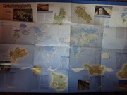 Zagrożenia środowiska Ziemi - National Geographic - poster, plakat, mapa