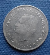 Moneta Szwecja 1 korona 2002