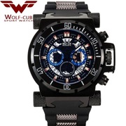 WOLF-CUB Sport Watch. MEGA DUŻY ZEGAREK MĘSKI