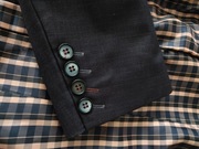 Ciemnoszary garnitur The King 52 XL 188/104/94 marynarka i spodnie