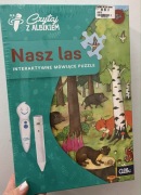 Czytaj z Albikiem. Nasz las interaktywne puzzle