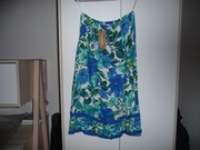 Marks & Spencer spódnica piękne kolory guma w pasie rozm. 38 nowa