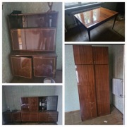 Drewniane lakierowane meble zabytkowe