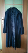 Długi niebieski płaczcz oversize XXL