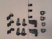 Części AK , kolanko gazowe, blok muszki, podstawa szczerbinki