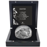 DAVID 2 Oz 5$ Niue 2022 High Relief Antique Finish idealna na prezent