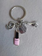 Brelok dla kosmetyczki, 4 zawieszki, na prezent