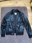 Męska kurtka skórzana Mango Man| 100% Skóra Owcza | Rozmiar XL