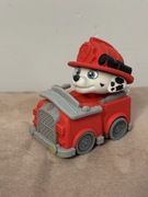 Spin Master Puzzle 3D Psi Patrol Gumowa figurka z pojazdem Marshall